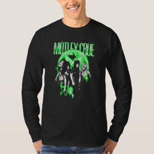 T-shirt Flammes vertes Mtley Cre Neon