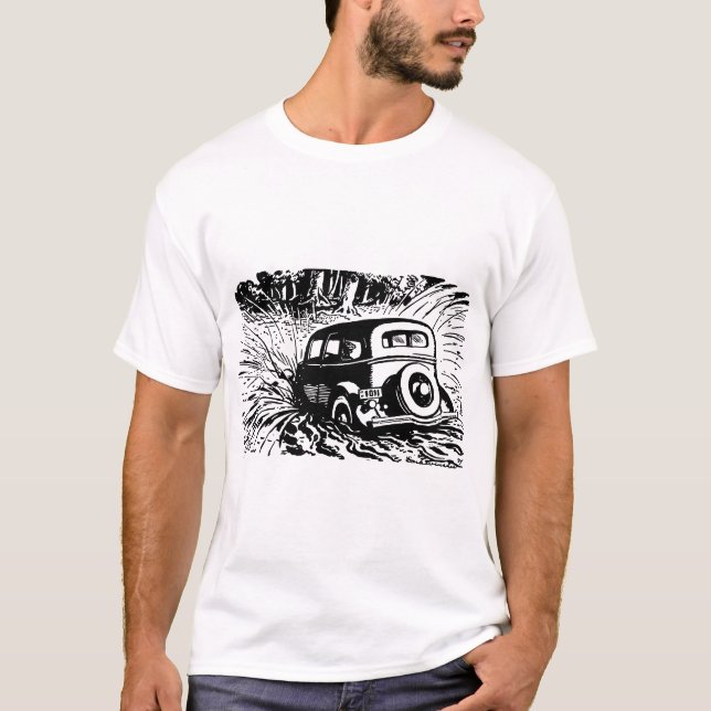 T-shirt Flanc De La Rivière (Devant)