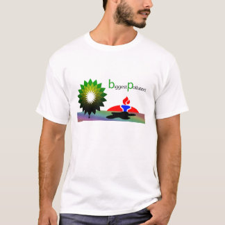 T-shirt Flaque d'huile de BP les "plus grands pollueurs "