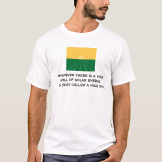 T-shirt Flaque solaire