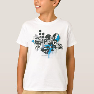 T-shirt Flaques et éclaboussure de Supergirl
