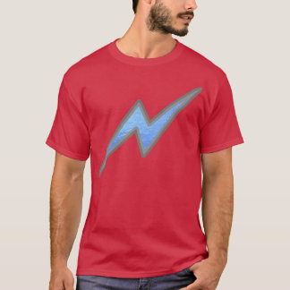 T-shirt Flash bleu