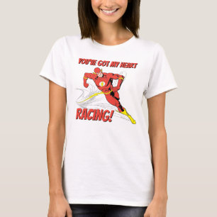 T-shirt Flash - Vous avez My Heart Racing Valentine