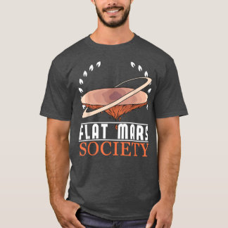 T-shirt Flat Mars Society Astronaut spatial Science Nasa 5