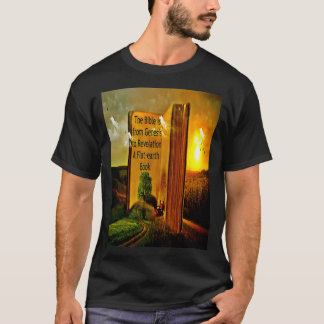 T-shirt FlatEarth Bible La Biblique Flatearth B