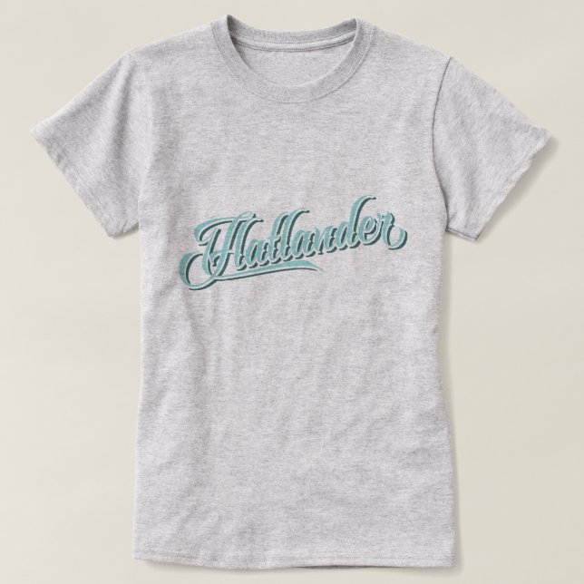 T-shirt Flatlander, Midwest, Illinois, Michigan (Design devant)