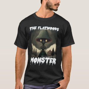 T-shirt Flatwoods Monster Braxie 1952 Déplaisant Alien Cry