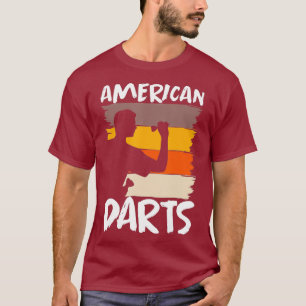 T-shirt Flèche à bulles de fléchettes américaines triple c