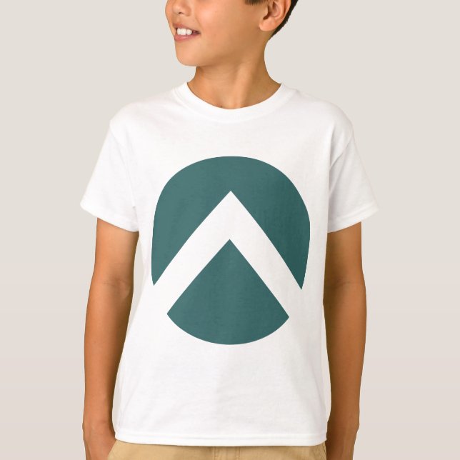 T-shirt Flèche circulaire Chevron (Devant)