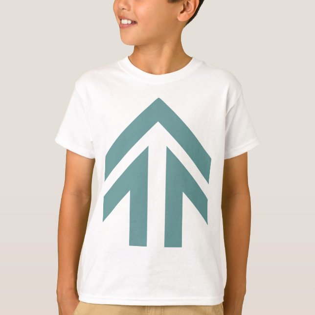 T-shirt Flèche creux (Devant)