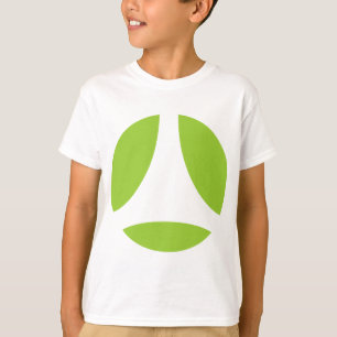 T-shirt Flèche de boule de courbe