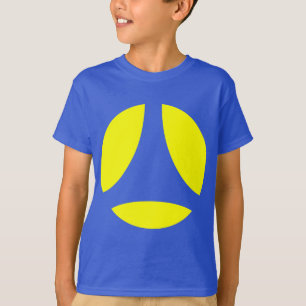 T-shirt Flèche de boule de courbe