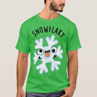 T-shirt Flèche de neige amusante Plume de neige 1