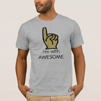 T-shirt flèche, je suis avec, IMPRESSIONNANT