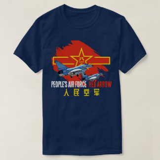 T-shirt Flèche rouge PLAAF