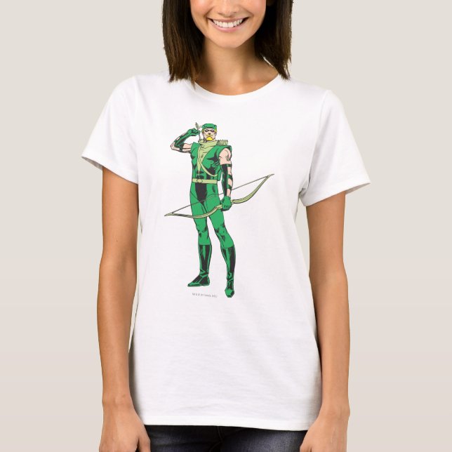 T-shirt Flèche verte avec cible (Devant)