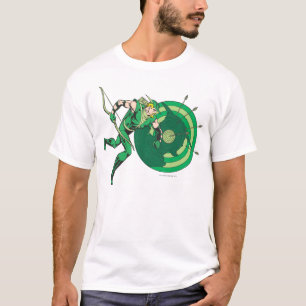 T-shirt Flèche verte avec cible 2