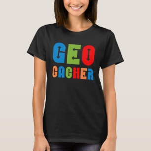 T-shirt Flèches de géocacher colorées