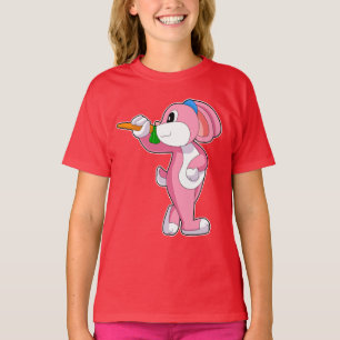 T-shirt fléchettes de lapin