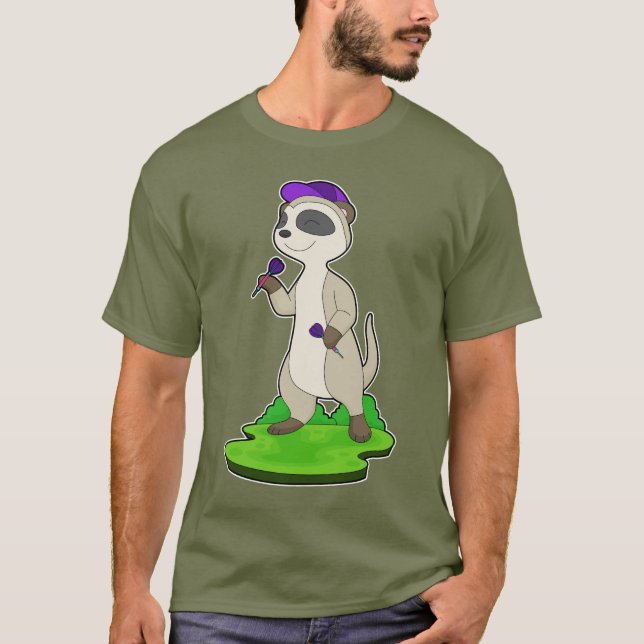 T-shirt Fléchettes de suricate (Devant)