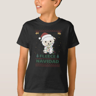 T-shirt Fleece Navidad