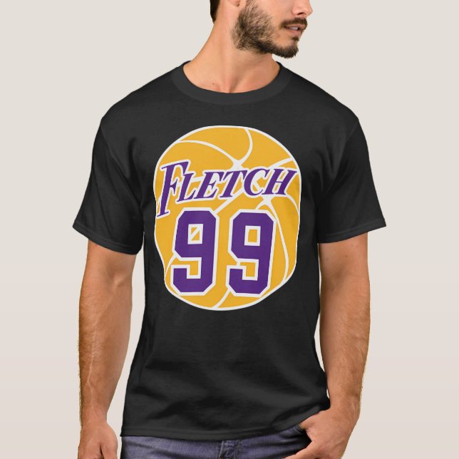 T-shirt Fletch 99 Basketball - La Lakers Style (Devant)