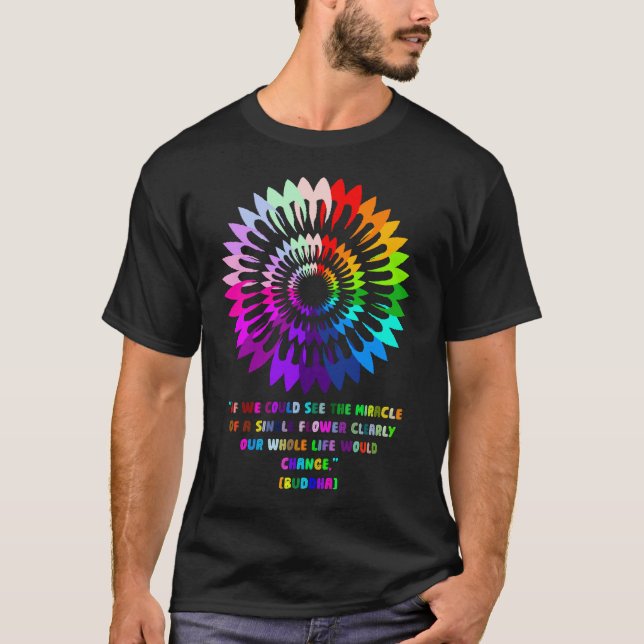 T-shirt fleur (Devant)