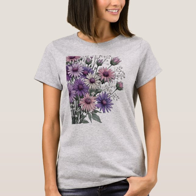 T-shirt Fleur 4 (Devant)