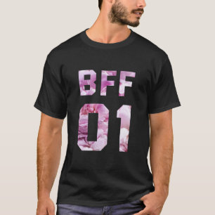 T-shirt Fleur BFF 01 - Best Friends Forever