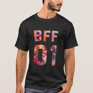 T-shirt Fleur BFF 01 - Best Friends Forever