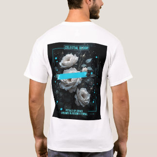 T-shirt Fleur céleste spéciale