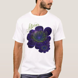 T-shirt Fleur Corolla Violette Bleue