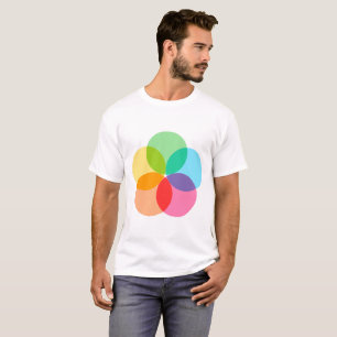 T-shirt Fleur couleur