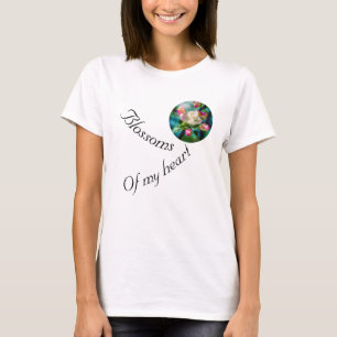 T-shirt Fleur Crabappé personnalisable