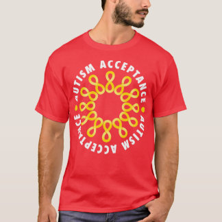 T-shirt Fleur d'acceptation de l'autisme