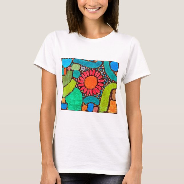 T-shirt Fleur dans la vallée, Klee (Devant)