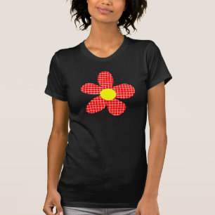 T-shirt Fleur d'art pop - Customisé