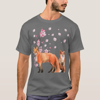 T-shirt Fleur de cerisier japonaise Vintage Premium