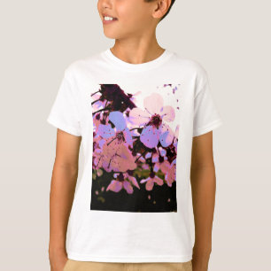 T-shirt Fleur de cerisier rose