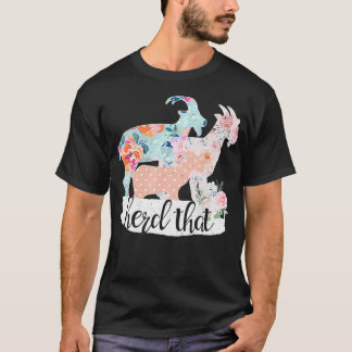 T-shirt Fleur de chèvre de Mama Sud Ouest Pays F