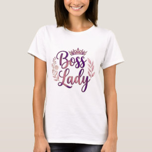 T-shirt Fleur de Dame Patronne
