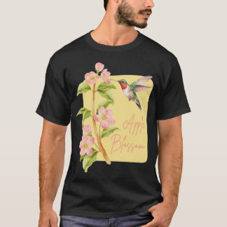 T-shirt Fleur de fleur d'arbuste d'Arkansas aquarelle Sti