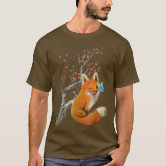 T-shirt Fleur de fleurs de cerisier japonaise Vintage 247