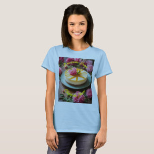 T-shirt Fleur de gâteau au fromage