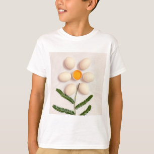 T-shirt Fleur de jaune d'oeuf