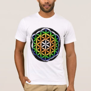 T-shirt fleur de la vie