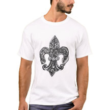 T-shirt Fleur de lis