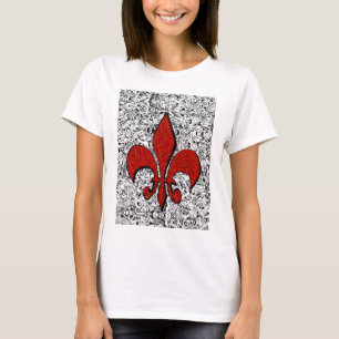 T-shirt fleur de lis
