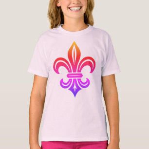 T-Shirt "Fleur-de-lis stylisée"
