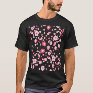T-shirt Fleur de Pêche Fleur de cerise fleurie modèle flor